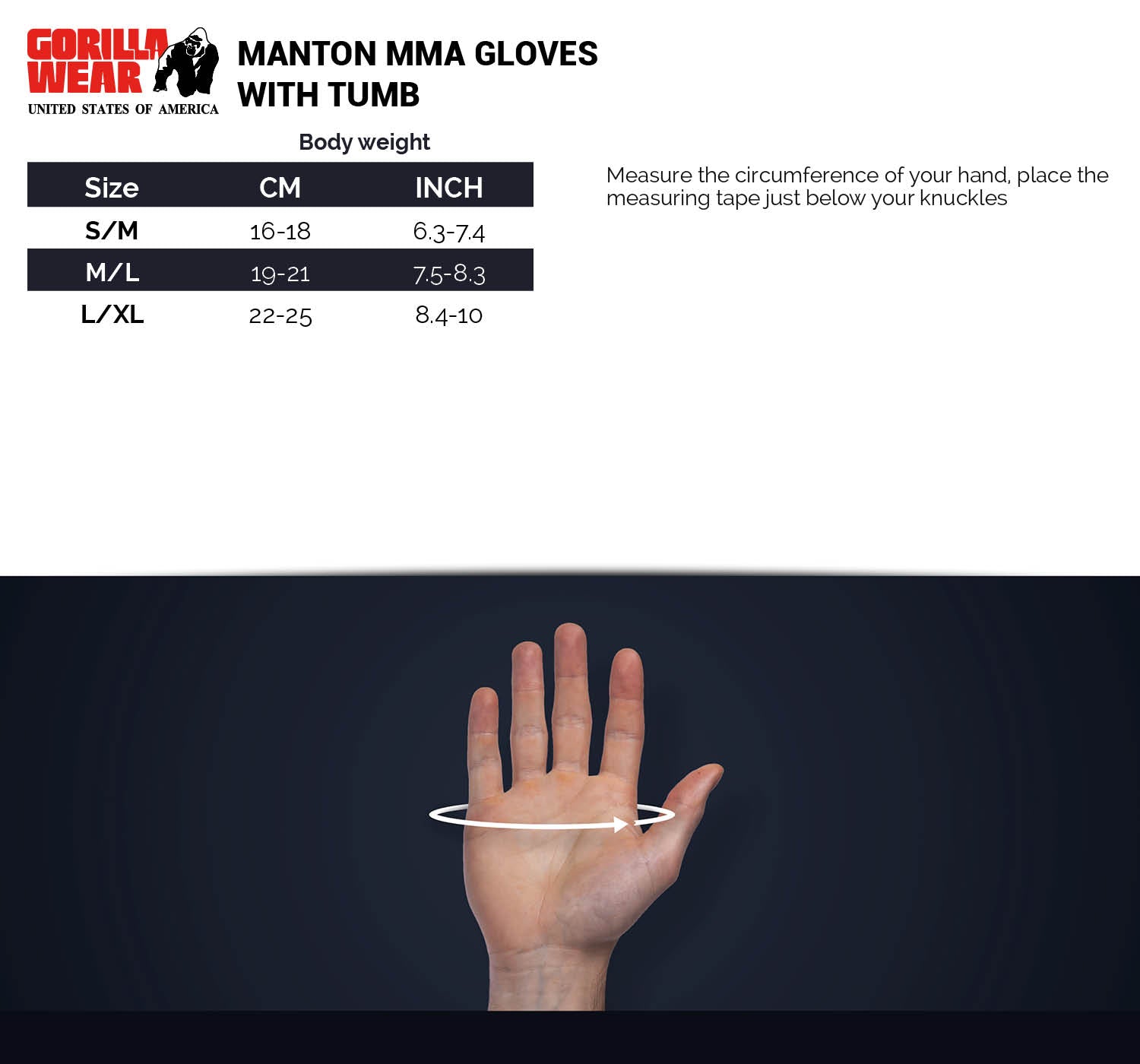Premium Manton MMA Gloves with Thumb Support - Black & White Training Gloves for MMA, Boxing, Muay Thai & Kickboxing - Ideal for Sparring, Bag Work & Fitness Training