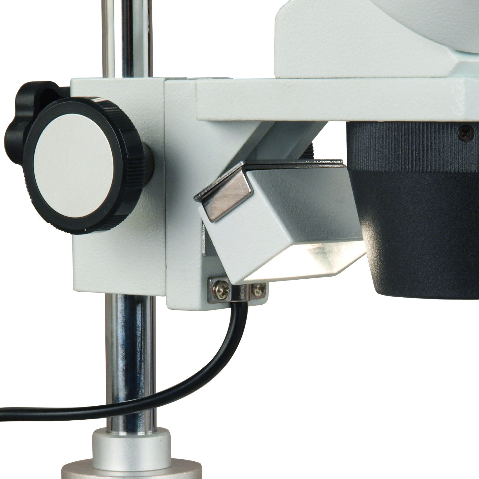 OMAX 20X-40X-80X Student Binocular Stereo Microscope with Dual LED Lights & USB Camera for Science Lab, Classroom, and Home Learning - Perfect for Biology, Geology, and Electronics Inspection