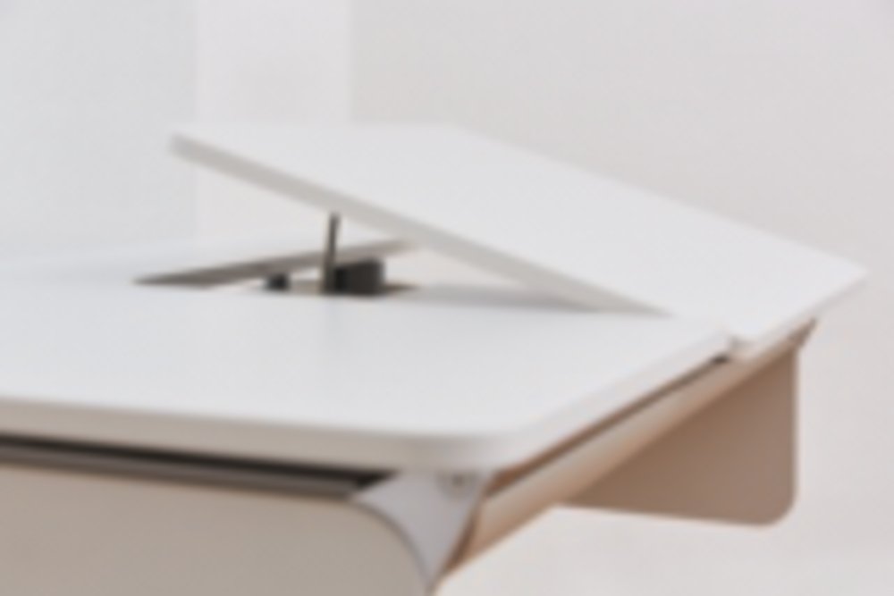Champion Adjustable Kids Study Desk - Left-Handed Ergonomic Children's Writing Table for Home & School Use - Perfect for Homework, Drawing & Online Learning