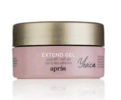 Apres Color Extend Gel in Jar - Long-Lasting Nail Gel for Salon-Quality Manicures at Home | Perfect for DIY Nail Art & Professional Use