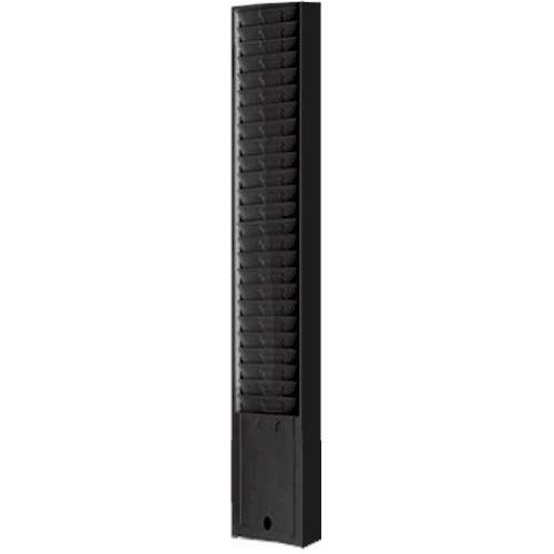 Durable Metal Time Card Holder Rack - Endure Model 168 with 25 Slots for 5.5