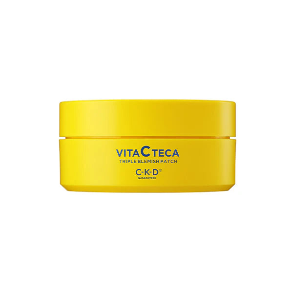 CKD Healthcare Vita C Teca Triple Blemish Patch 82g (60 Count) - Acne Treatment for Face & Body - Clear Pimples, Blackheads & Blemishes Overnight
