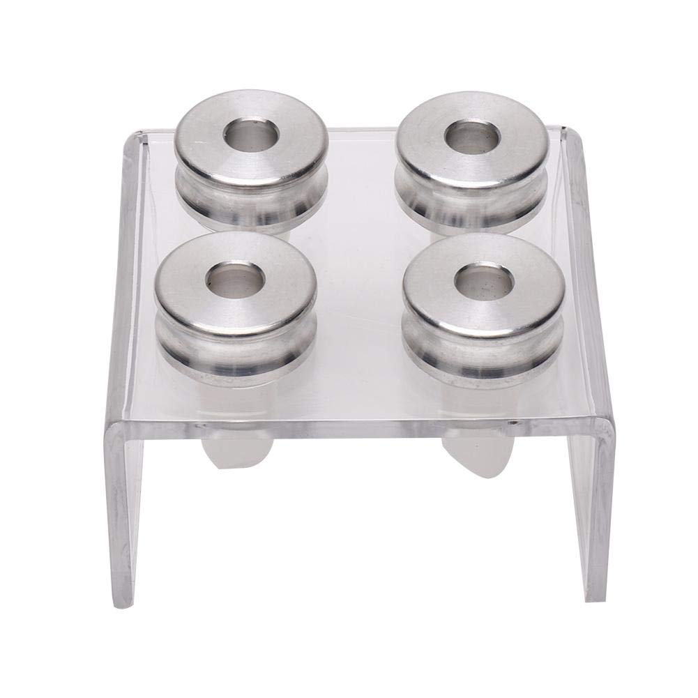 DIY Lipstick Maker Mold Kit - 9mm Beak Lip Gloss & Balm Making Tool with 4 Holes - Perfect for Homemade Lipstick, Lip Balm & Cosmetics Crafting at Home