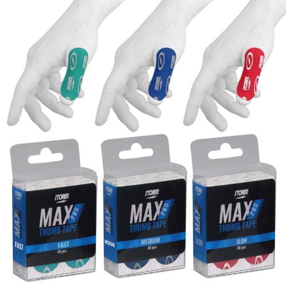 Storm Max Pro Thumb Tape - Premium Athletic Grip Support for Weightlifting, Rock Climbing & CrossFit - Fast-Drying, Durable & Comfortable (Teal) - Ideal for Gym, Sports & Outdoor Activities