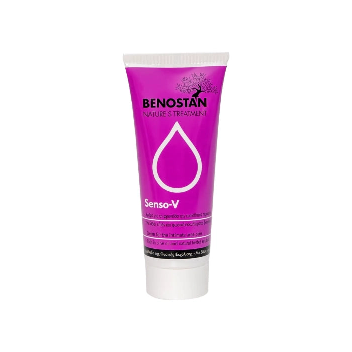 Benostan Senso V Cream 50ml - Soothing Skin Relief for Eczema & Dermatitis - Perfect for Dry, Itchy Skin Care Routine