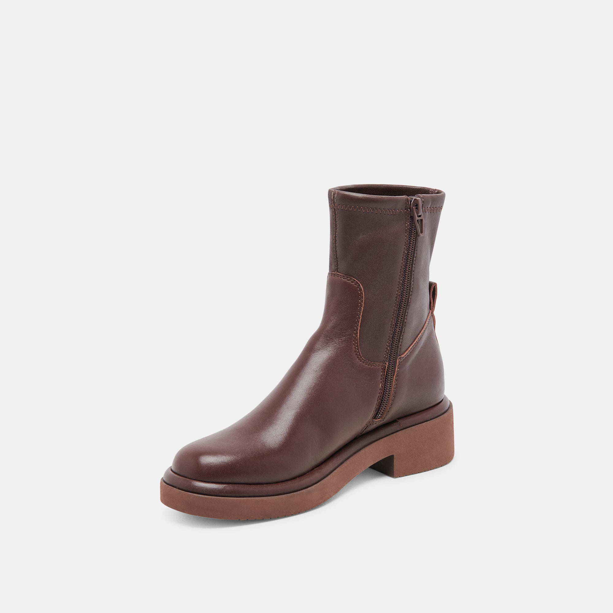 SIMAYA H2O Waterproof Leather Boots for Men & Women - Mahogany Brown Outdoor Hiking & Rain Boots - Durable Comfortable Slip-Resistant Footwear for Walking, Hunting & Work