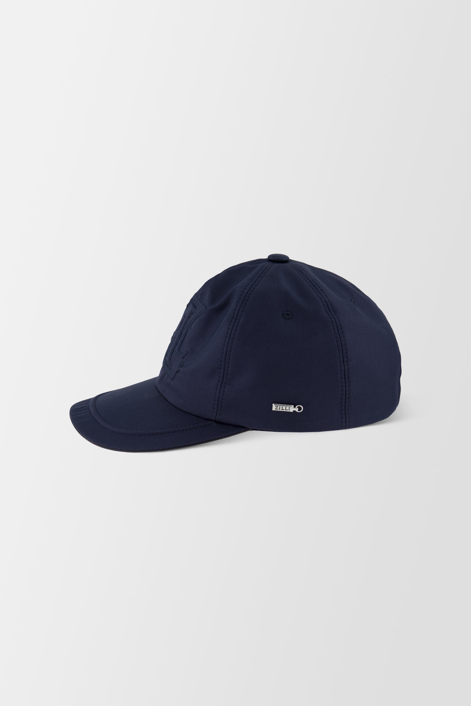 Zilli Navy Blue Baseball Cap for Men - Stylish Adjustable Visor Hat for Outdoor Sports, Golf, and Casual Wear
