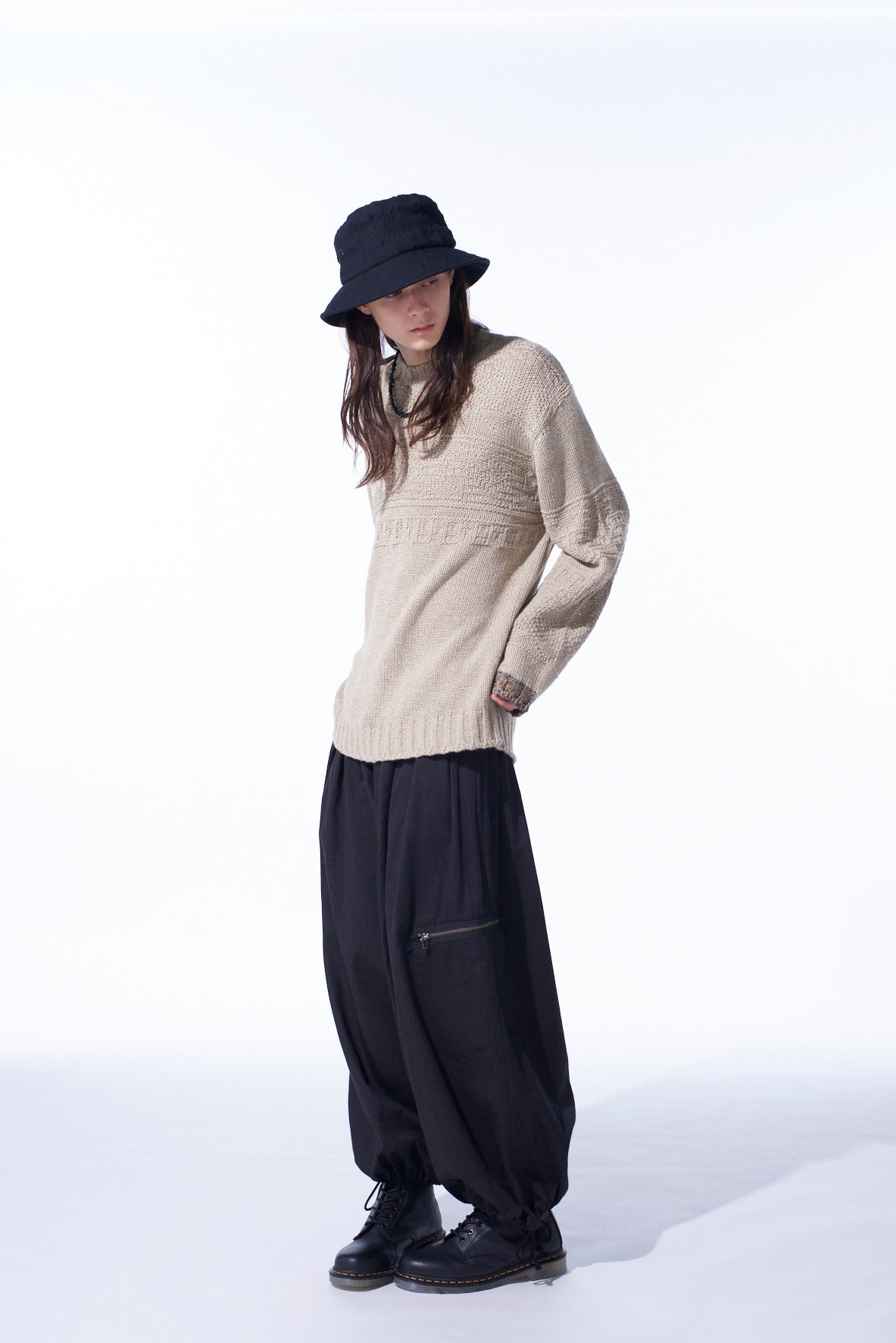 Stylish Cotton Drill Zipper Pocket Balloon Pants for Women & Men - Comfortable Casual Wear for Travel, Work, and Everyday Outfits