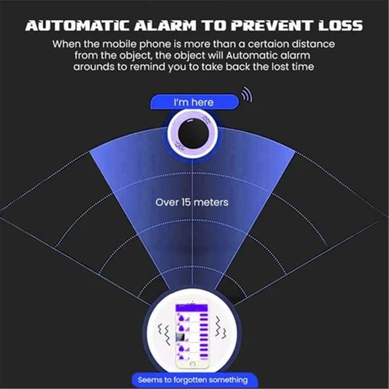 Mini Magnetic GPS Tracker for Vehicles - Worldwide Real-Time Car Locator with Strong Magnet, Anti-Lost Tracking Device for Cars, Trucks & Fleet Management (Black) | Perfect for Personal Security, Teen Driver Monitoring & Asset Protection