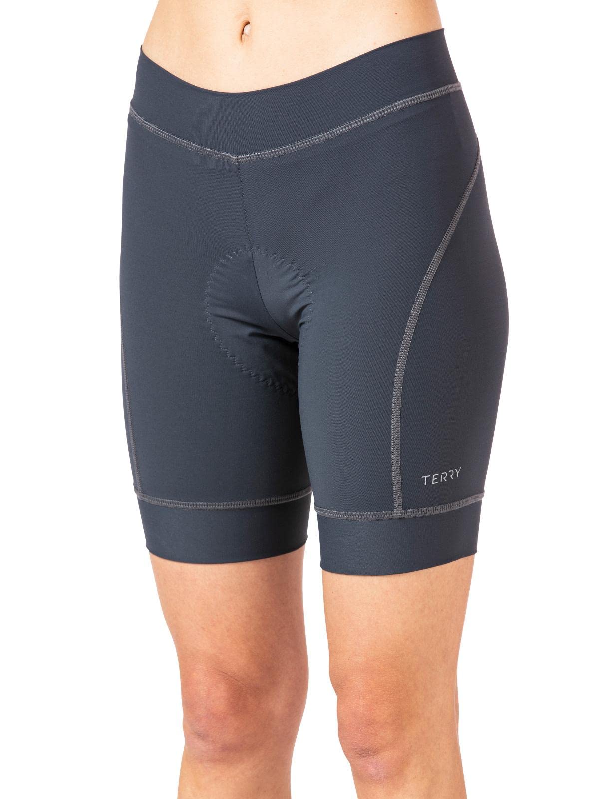 Women's Terry Bike Shorts with Padding - Breathable Breakaway Cycling Shorts for Comfort & Performance | Perfect for Road Biking, Spinning & Outdoor Workouts