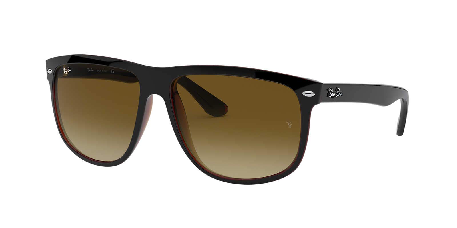 Ray-Ban RB4147 Boyfriend Square Sunglasses for Women - Classic UV Protection Aviator Style - Perfect for Driving, Beach & Outdoor Activities