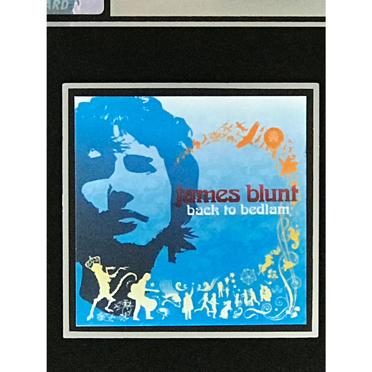 James Blunt Back To Bedlam RIAA Platinum Album Award - Certified Platinum Music CD - Perfect for Home Listening, Car Rides & Gift Giving