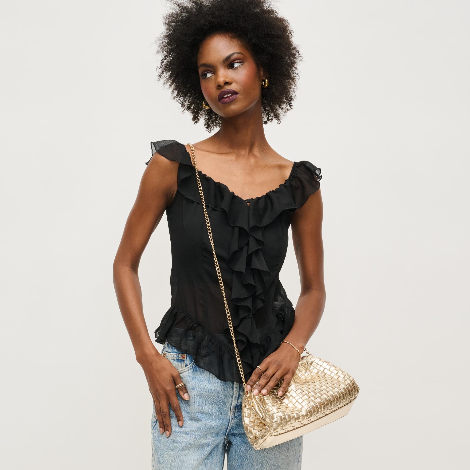 Stylish Tate Clutch for Women - Elegant Evening Bag with Detachable Strap - Perfect for Parties, Weddings & Special Occasions