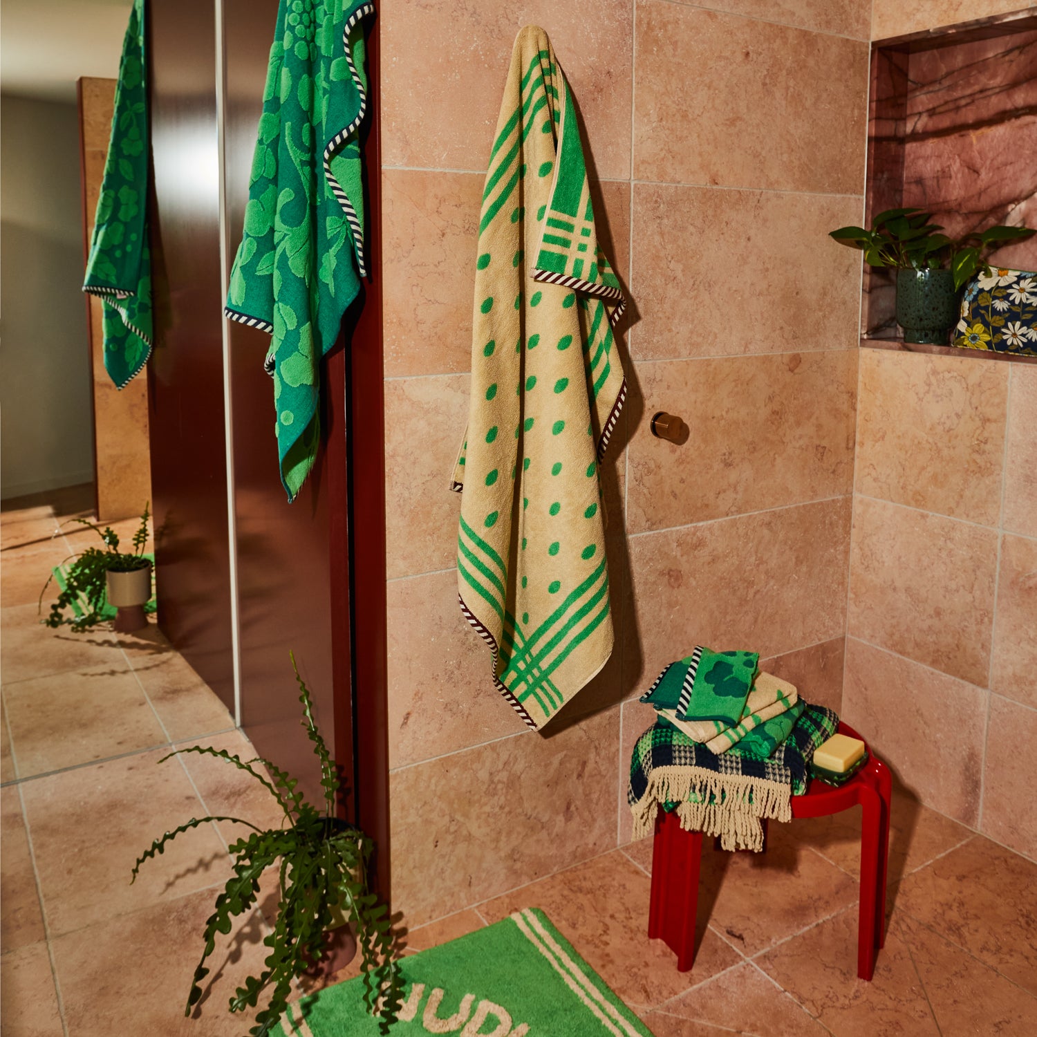 Premium Palermo Hand Towel in Chai Color - Soft, Absorbent & Quick-Drying for Kitchen, Bathroom & Spa Use