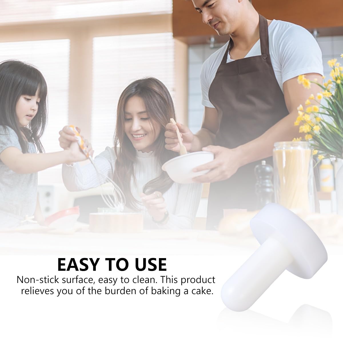 Premium Cheesecake Pastry Dough Tamper & Egg Tart Molds Set - Professional Baking Presser for Perfect Tarts, Pies and Tortillas | Ideal for Home Bakers and Pastry Shops