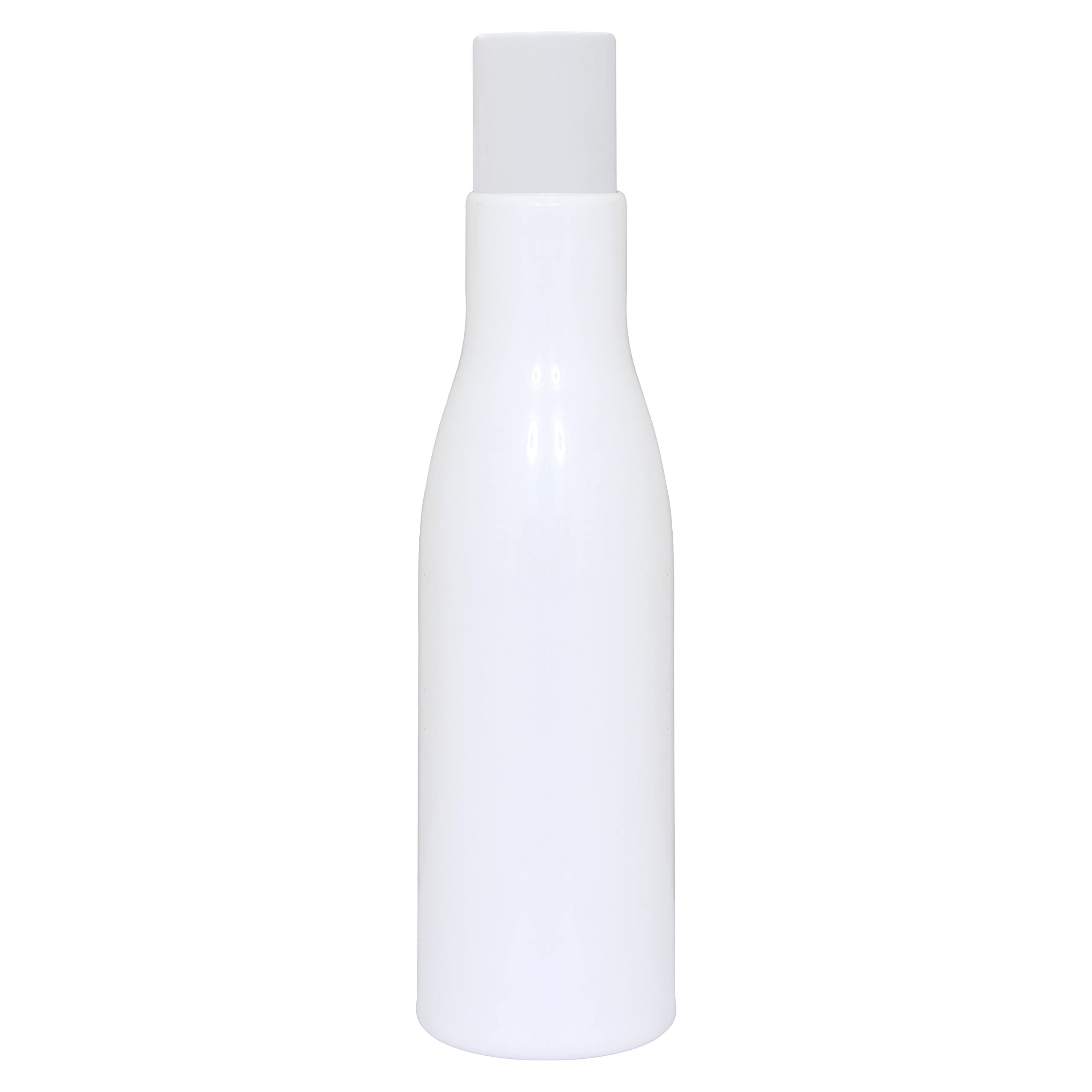 Zenvista 200ml Empty Cosmetic Bottles - Shampoo, Hair Oil, Sanitizer & Lotion Containers with White Cap/Dispenser (Pack of 3) | Travel-Friendly Refillable Containers for Home, Salon & DIY Beauty Products
