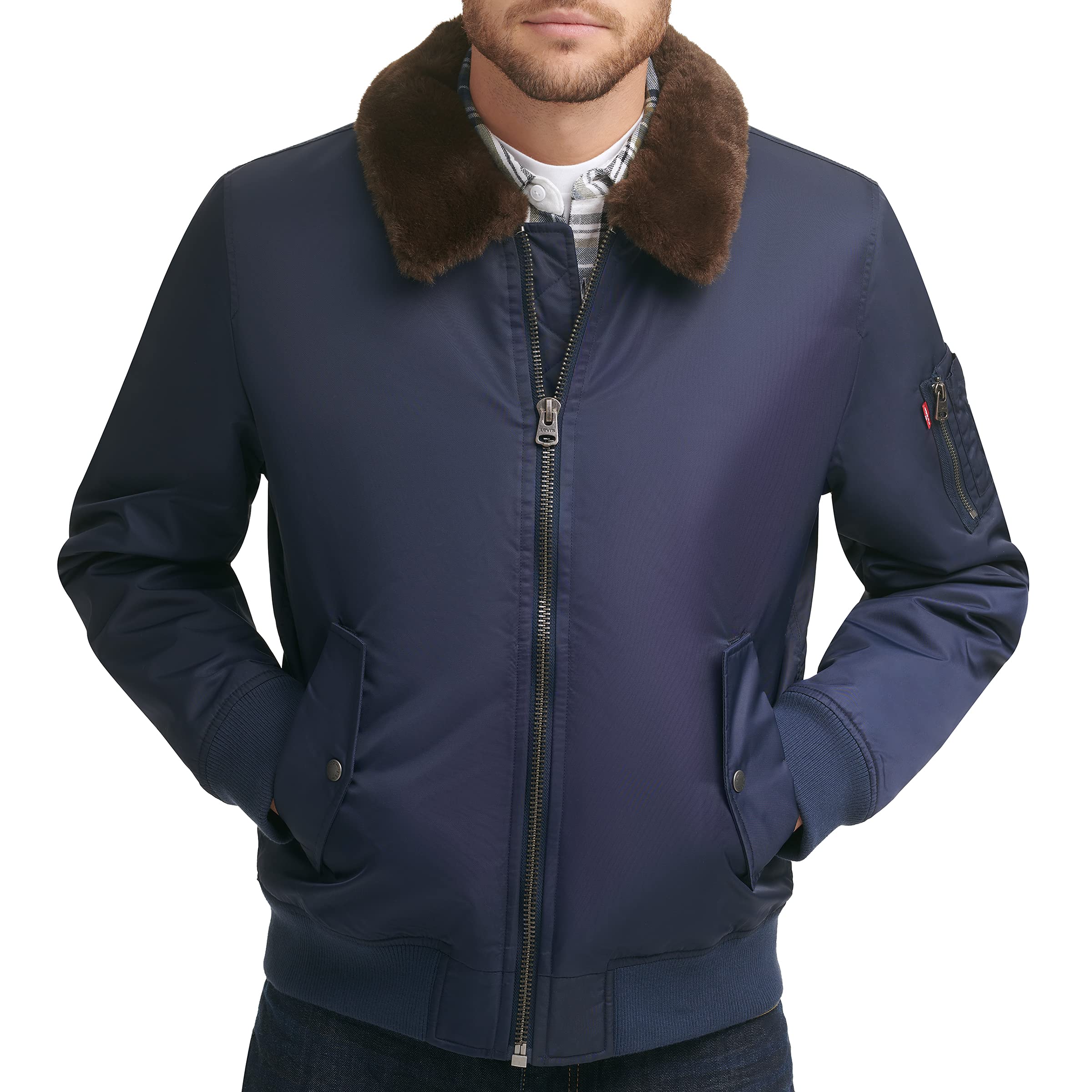 Levi's Men's MA-1 Flight Jacket - Classic Bomber Jacket for Men | Water-Resistant & Lightweight | Perfect for Casual Wear, Travel & Outdoor Adventures