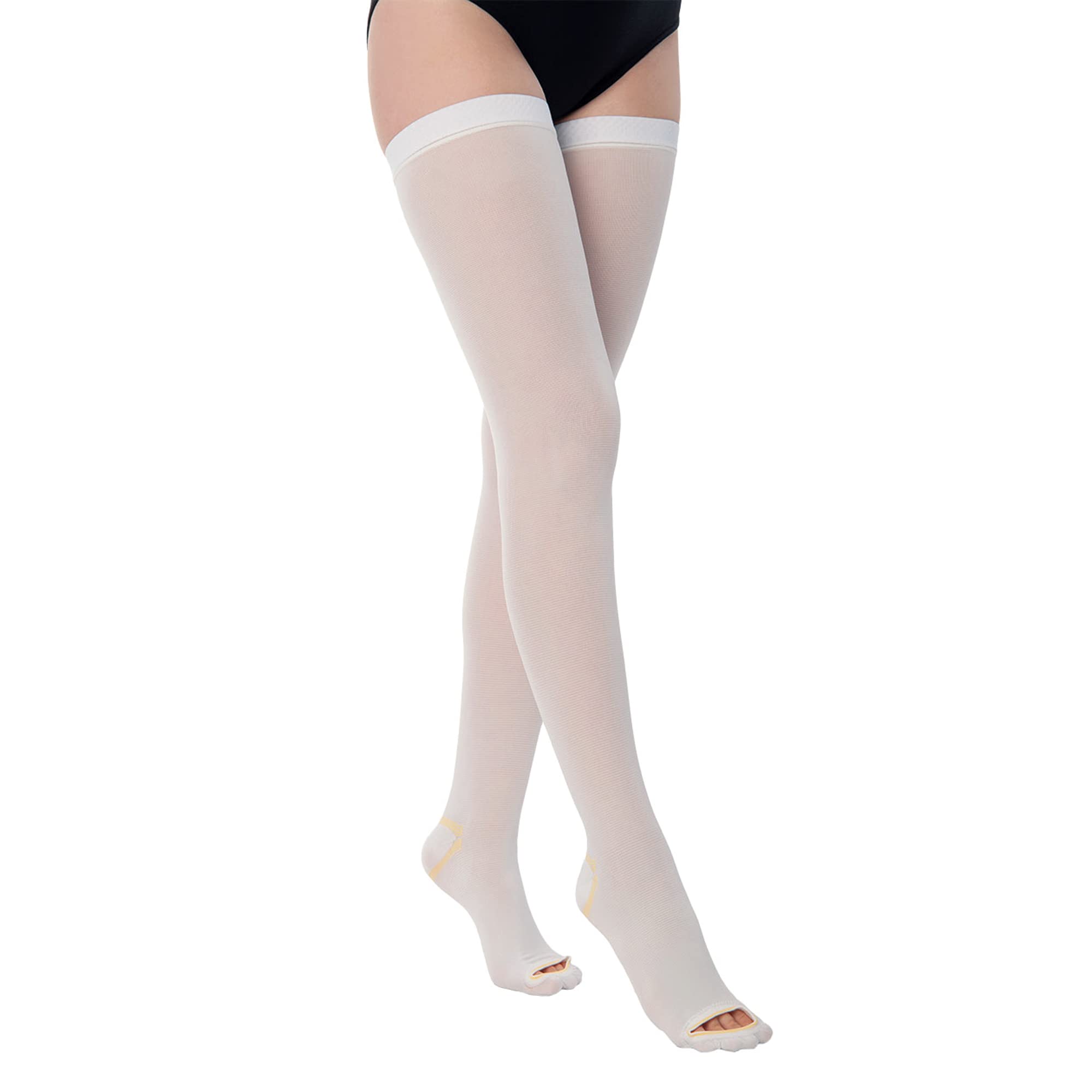 15-20 mmHg Thigh High Compression Stockings for Women & Men - Moderate Support Medical Socks for Circulation, Varicose Veins & Swelling Relief - Perfect for Travel, Pregnancy & Post-Surgery Recovery