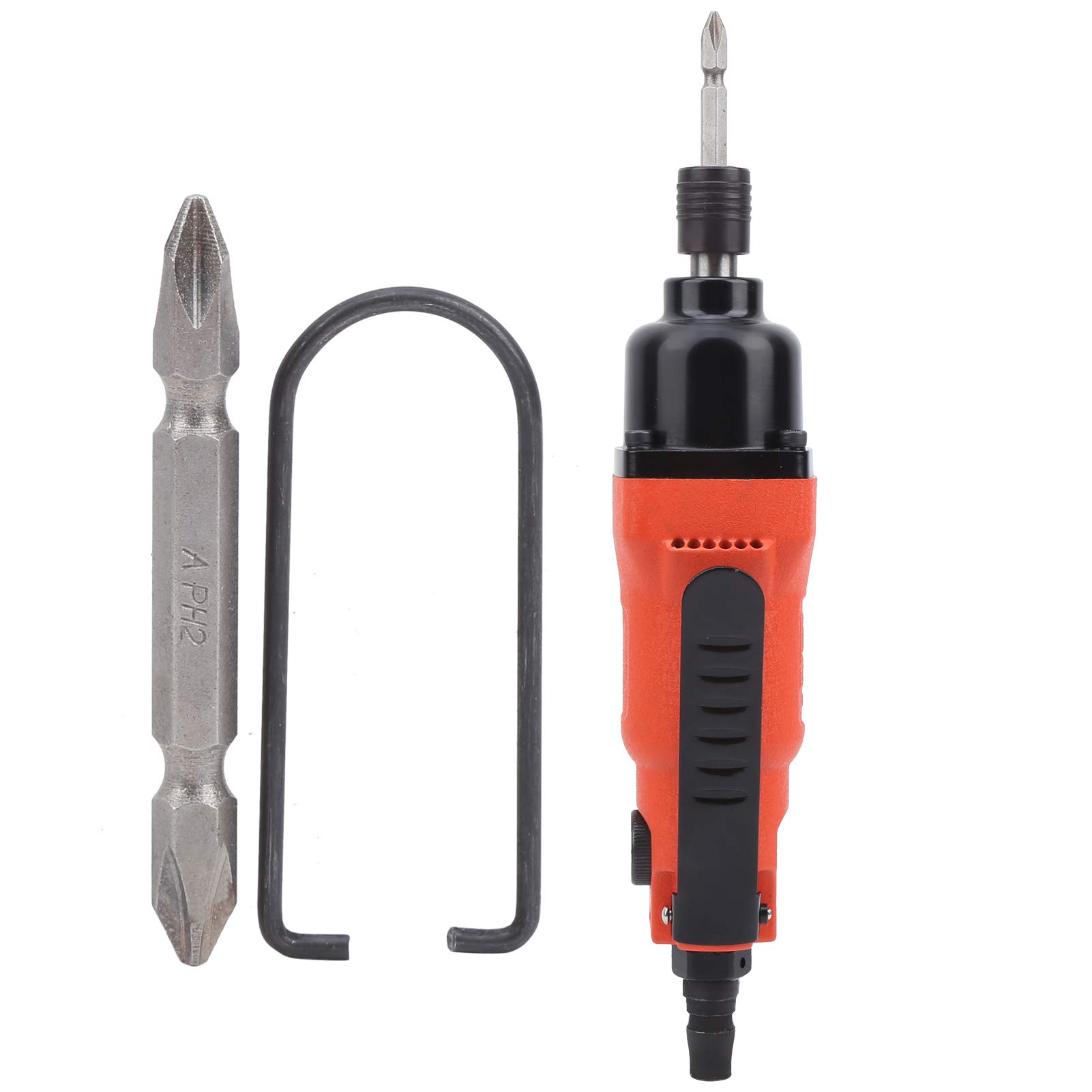 Low Gas Consumption Pneumatic Screwdriver - Heavy Duty Automatic Air Screwdriver with High Speed Steel - Ideal for Home, Factory & DIY Projects