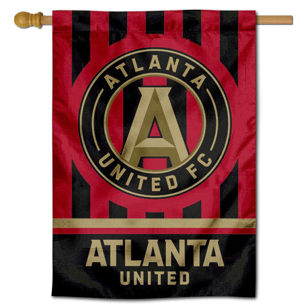 Atlanta United FC Double-Sided Banner Flag for Home & Game Day Decor