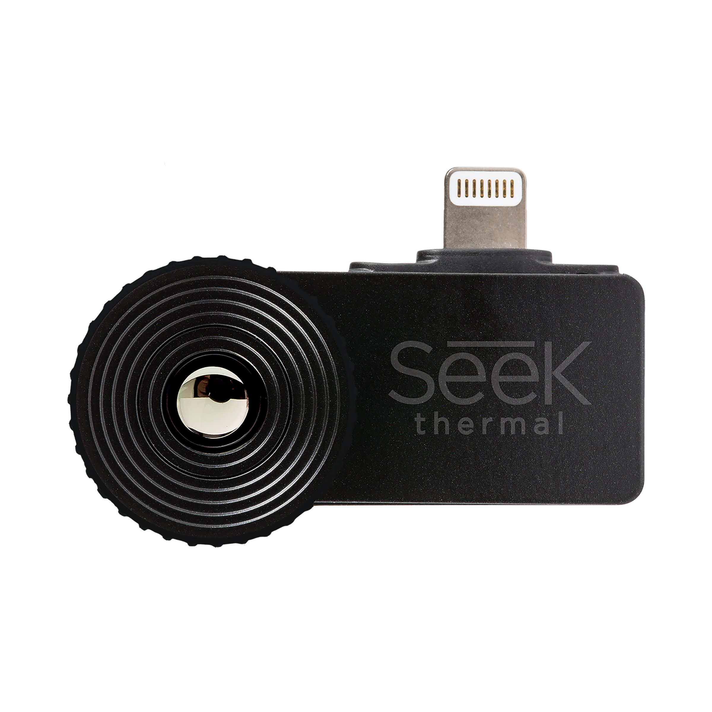 Seek Thermal CompactXR - High Resolution Outdoor Thermal Imaging Camera for iPhone iOS, Black (LT-AAA) | Hunting, Home Inspection & Night Vision