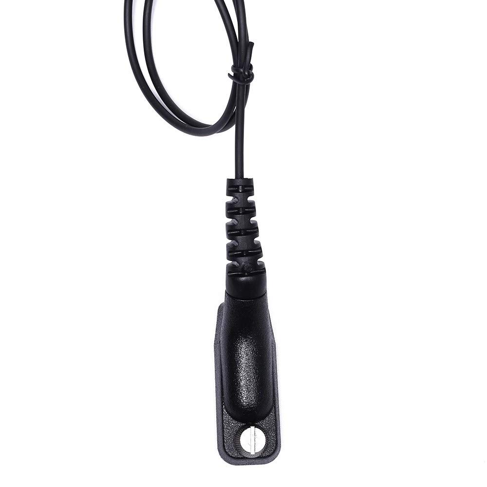 APX 6000 Surveillance Earpiece with Microphone - G Shape Covert Headset for Motorola XPR 7550e, XPR 7550, XPR 6550, APX 8000, XPR 7580 2-Way Radios & Walkie Talkies (5-Pack) - Ideal for Security, Law Enforcement & Event Communication