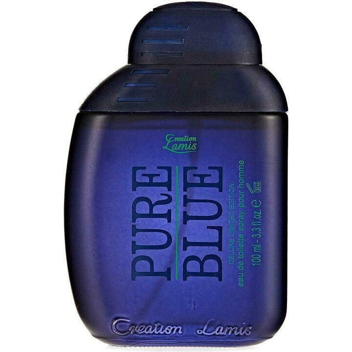 Creation Lamis Pure Blue Deluxe Limited Edition 100ML EDT Spray for Men - Fresh Aquatic Cologne, Long-Lasting Fragrance for Date Night, Office & Special Occasions