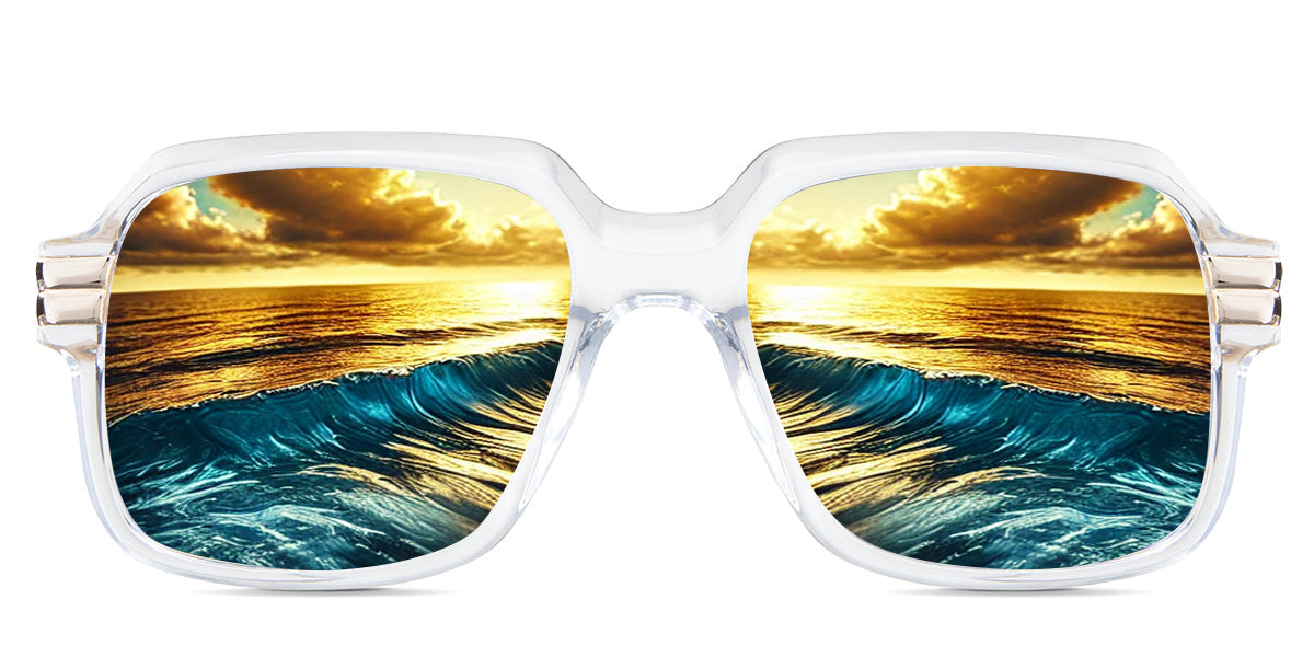 Hollis Women's Prescription Polarized Sunglasses - UV Protection, Anti-Glare for Driving, Outdoor Sports & Fashion Accessories