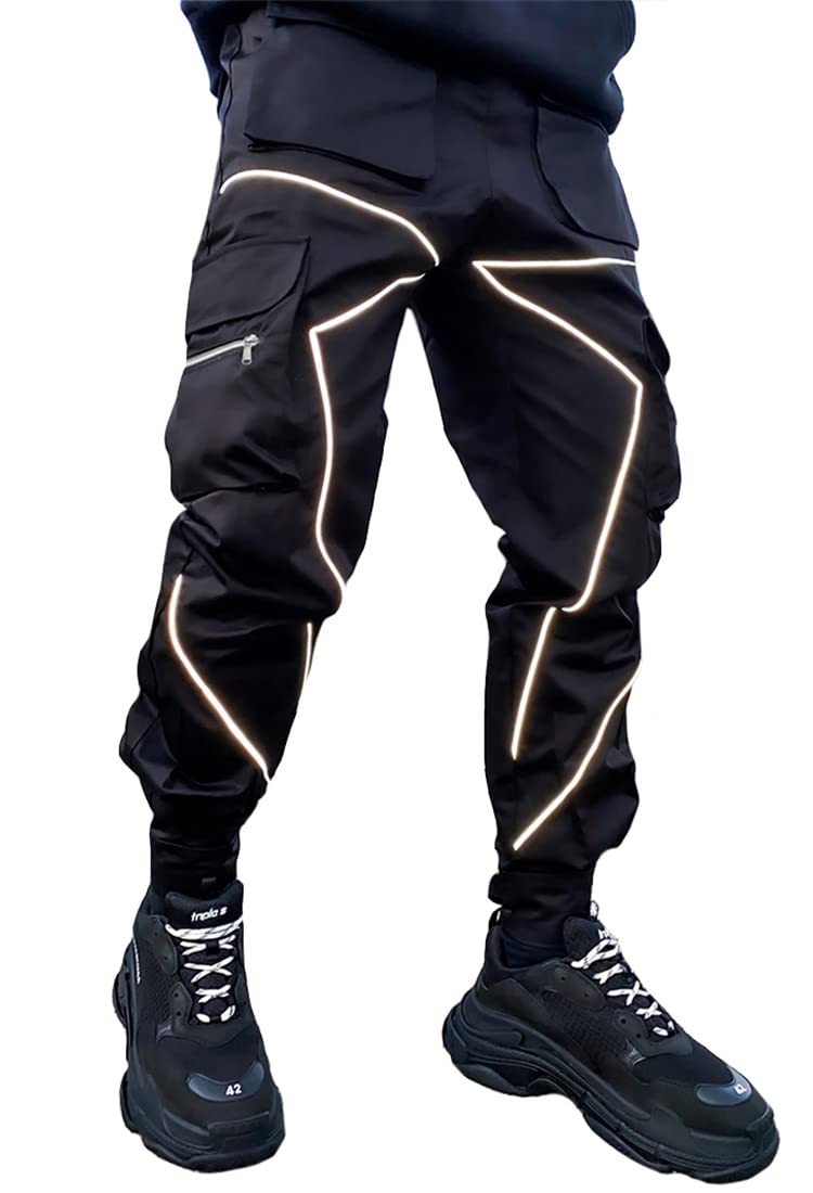 Aelfric Eden Men's Jogger Pants with Multi-Pockets - Comfortable Casual Sweatpants for Running, Workout & Outdoor Activities | Drawstring Waist & Stylish Design