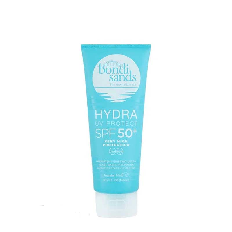 Bondi Sands Hydra UV Protect SPF 50+ Body Lotion - Broad Spectrum Sunscreen for All Skin Types | Moisturizing & Water-Resistant | Perfect for Beach, Pool & Outdoor Activities