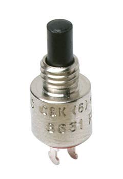 8631CQD2 Microminiature Pushbutton Switches - 10 Pack | Durable Tactile Switches for Electronics, PCB & DIY Projects | Perfect for Industrial Control, Medical Devices & Automotive Applications
