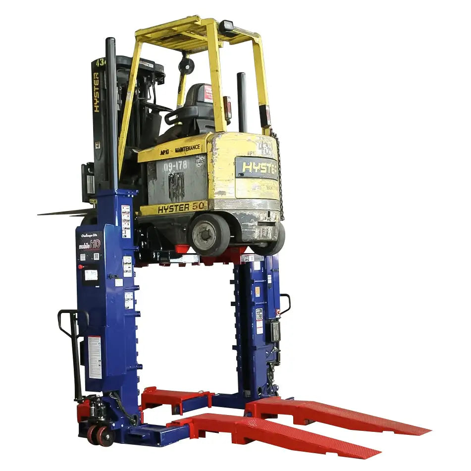 Challenger CLHM FLA Heavy Duty Fork Lift Adapter - 15,000 lbs Capacity (Pair) - Perfect for Warehouse, Construction & Industrial Material Handling