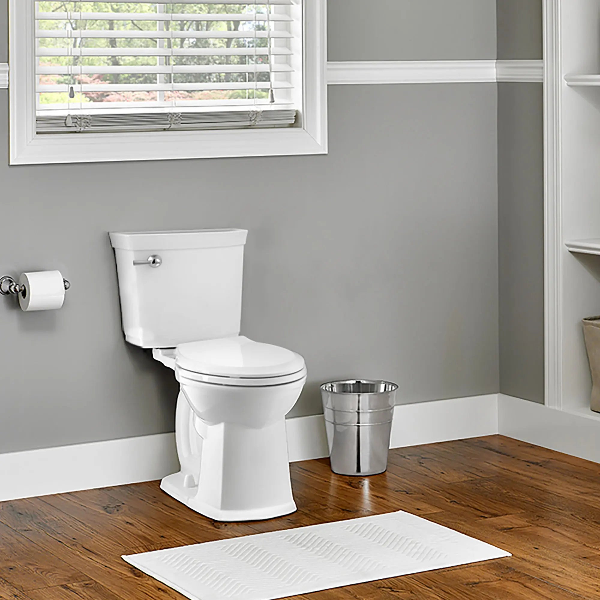 Astute VorMax Two-Piece 1.28 GPF/4.8 LPF Elongated Chair Height Toilet Without Seat - Perfect for Modern Bathrooms & Water-Efficient Homes