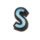 3D Alphabet Letter S Small - Decorative Wall Art for Kids Room, Nursery, Classroom & DIY Crafts - Perfect for Home Decor & Learning Activities