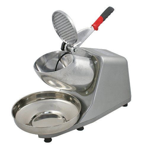 300W Electric Ice Shaver Machine - 2000r/min Commercial Snow Cone Maker with Stainless Steel Blade for Home & Business Use - Perfect for Parties, Cafes, and Summer Treats