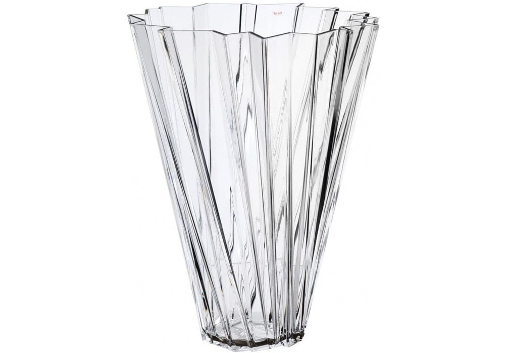 Shanghai Vase Crystal - Elegant Handcrafted Glass Vase for Home Decor, Wedding Centerpieces & Luxury Gift Giving