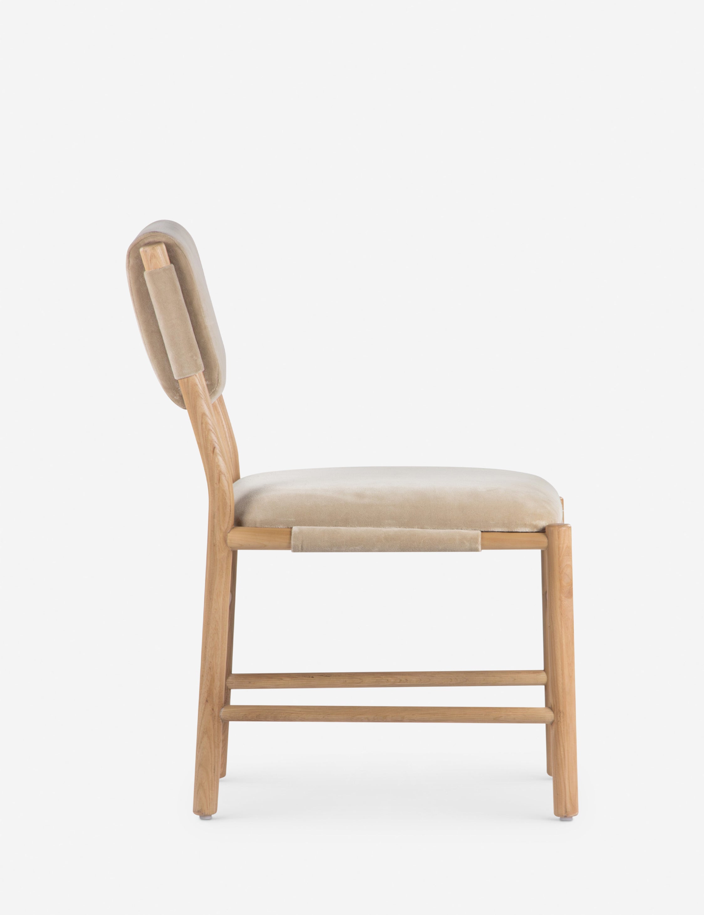 Eisert Modern Dining Chair - Sturdy Wooden Kitchen Chair with Padded Seat - Perfect for Dining Room, Kitchen, and Breakfast Nook