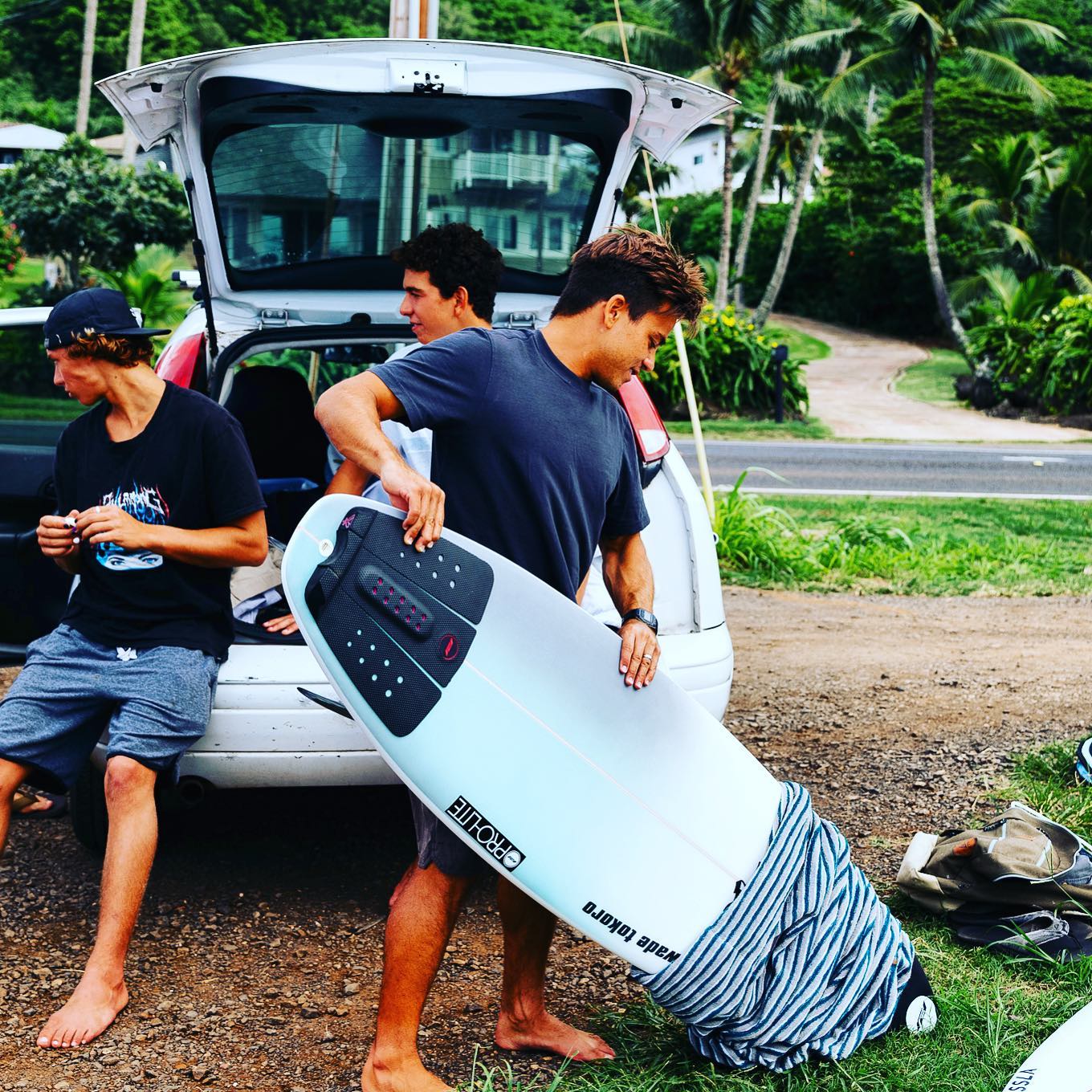 Pro Lite Board Bag - Waterproof Surfboard Sock for Fish/Hybrid/Big Short Boards - Perfect for Surfing, Travel & Storage Protection