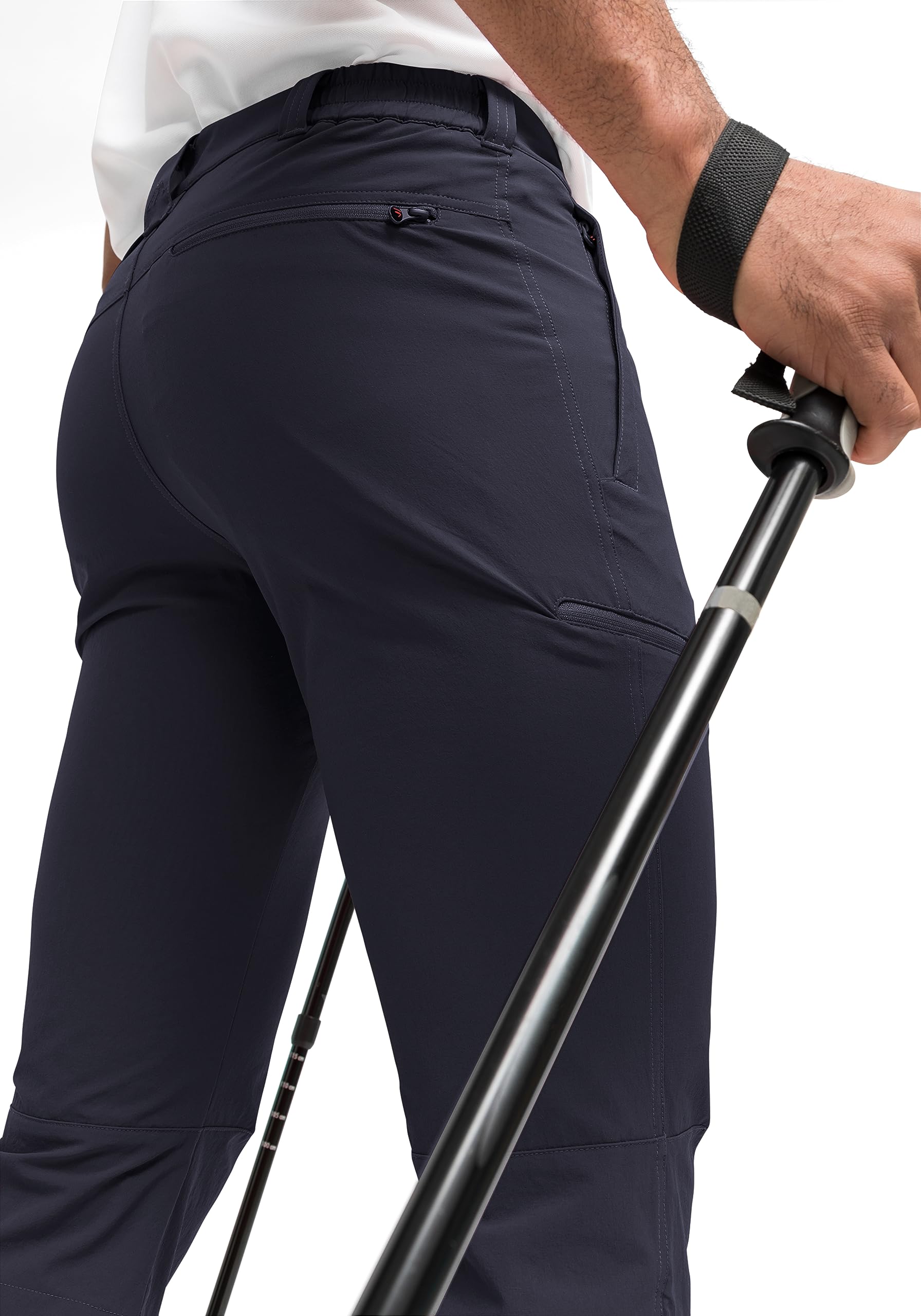 Maier Sports Men's 3/4 Hiking Pants - Lightweight Quick-Dry Outdoor Trousers for Hiking, Camping & Travel | Jens Jennisei Collection