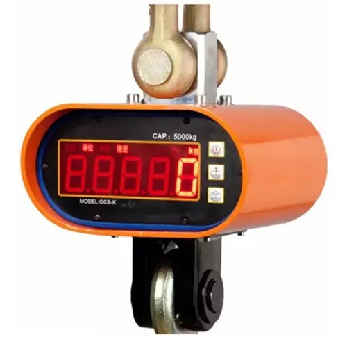 3000KG Digital Hook Scale - Heavy Duty Industrial Hanging Scale for Shipping, Warehousing, and Logistics (Waterproof & Portable) - Perfect for Weighing Packages, Livestock, and Construction Materials