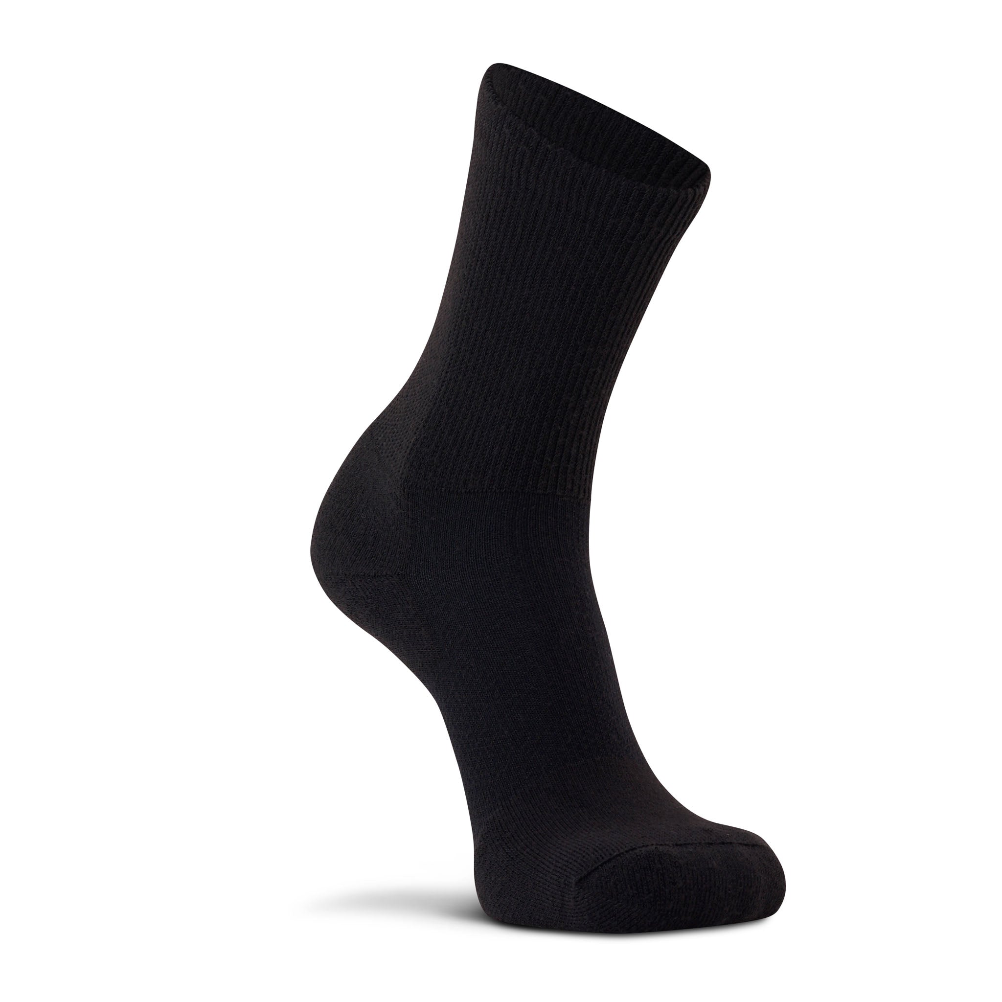 Diabetic Crew Socks for Women - 2 Pack Ultra Lightweight Cotton Socks for Circulation & Comfort - Perfect for Daily Wear, Work & Diabetic Foot Care