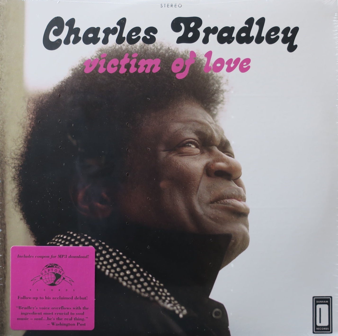 CHARLES BRADLEY 'Victim Of Love' Vinyl LP Record - Soul & Funk Music for Home Listening, DJ Sets, and Record Collectors