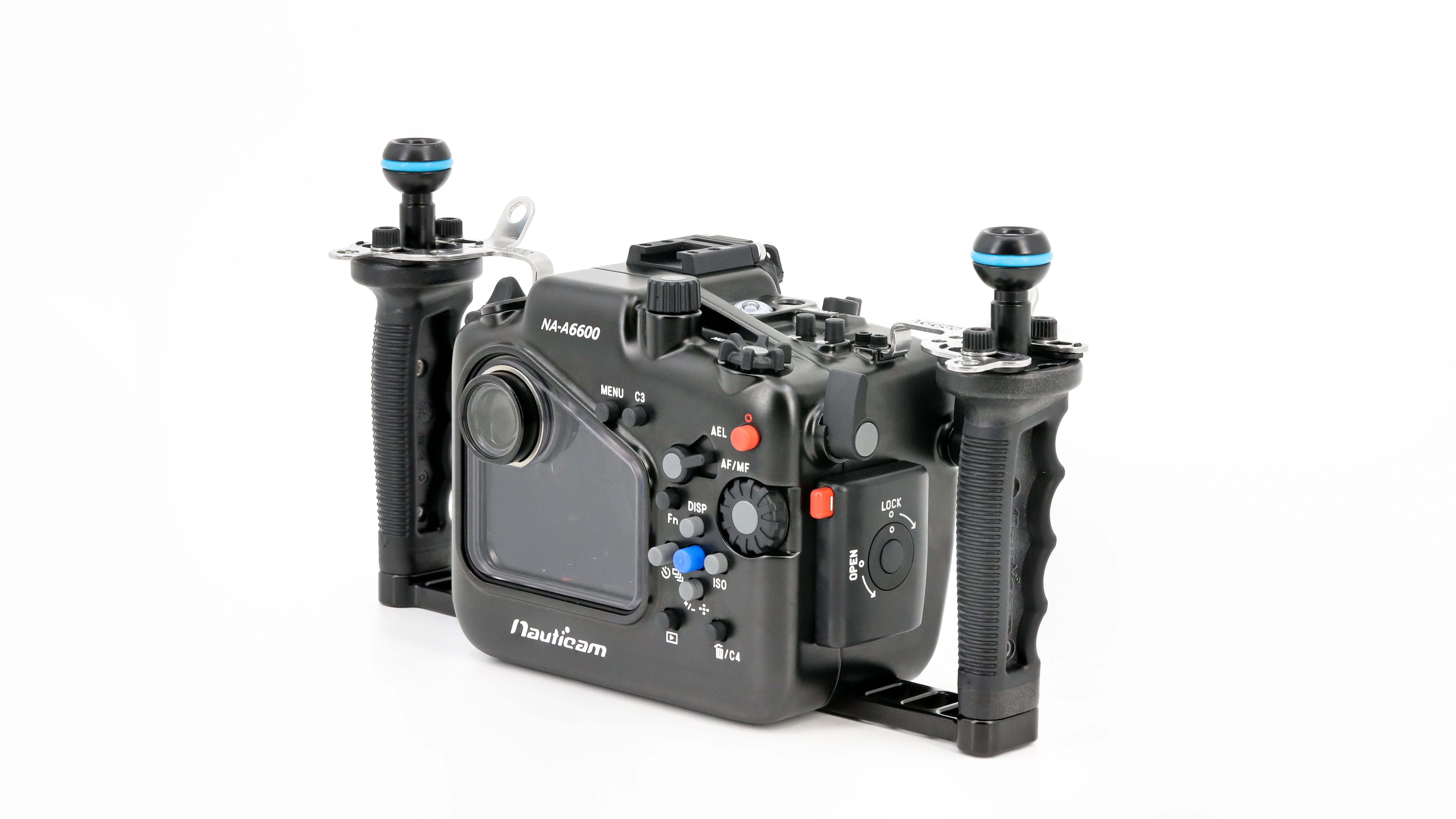 Nauticam NA A6600 Waterproof Housing for Sony A6600 Camera - Professional Underwater Photography Case for Scuba Diving, Snorkeling & Marine Exploration