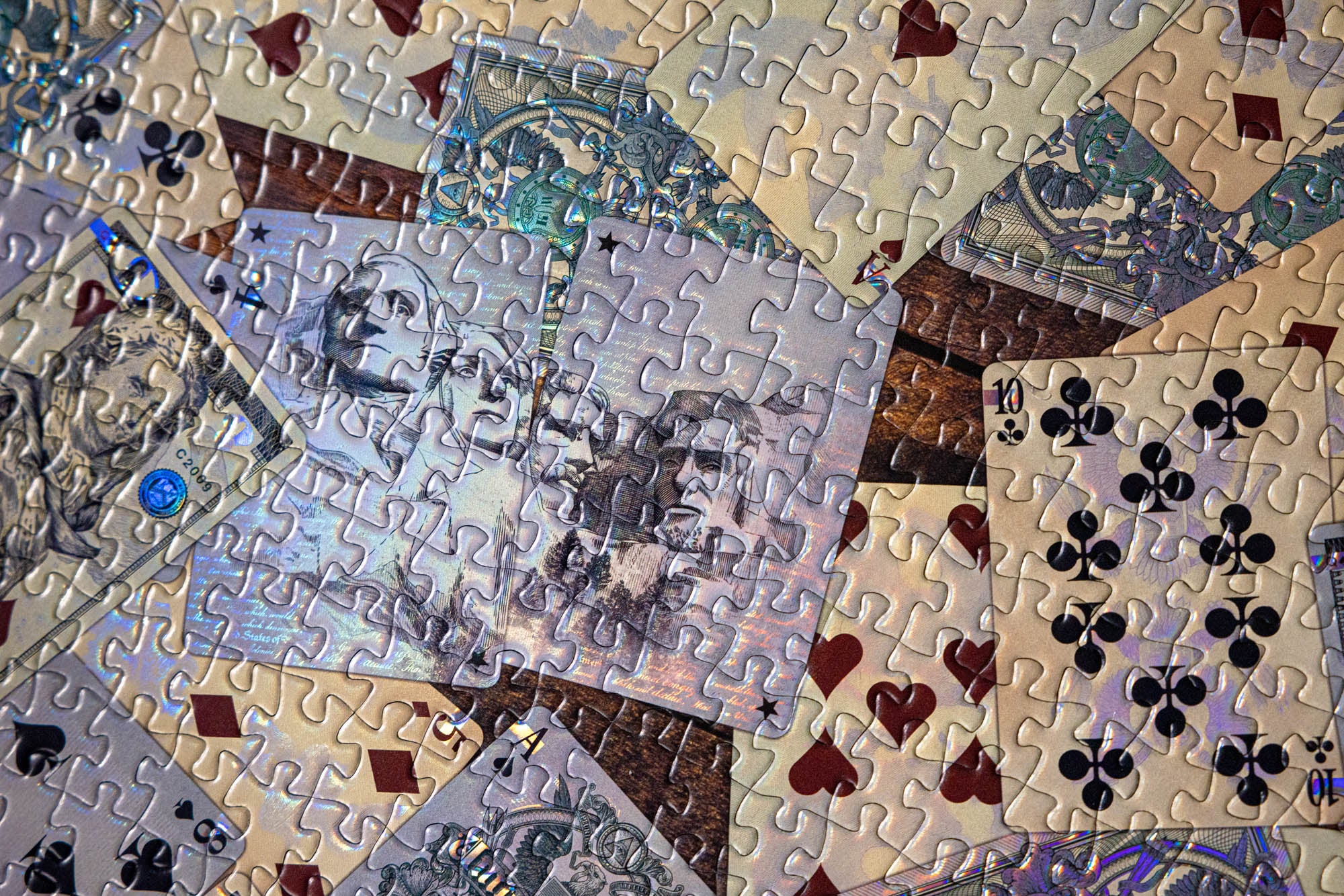 Legal Tender Jigsaw Puzzle - US Currency Themed 1000 Piece Puzzle for Adults & Collectors - Perfect for Home Decor, Gift Giving & Relaxation