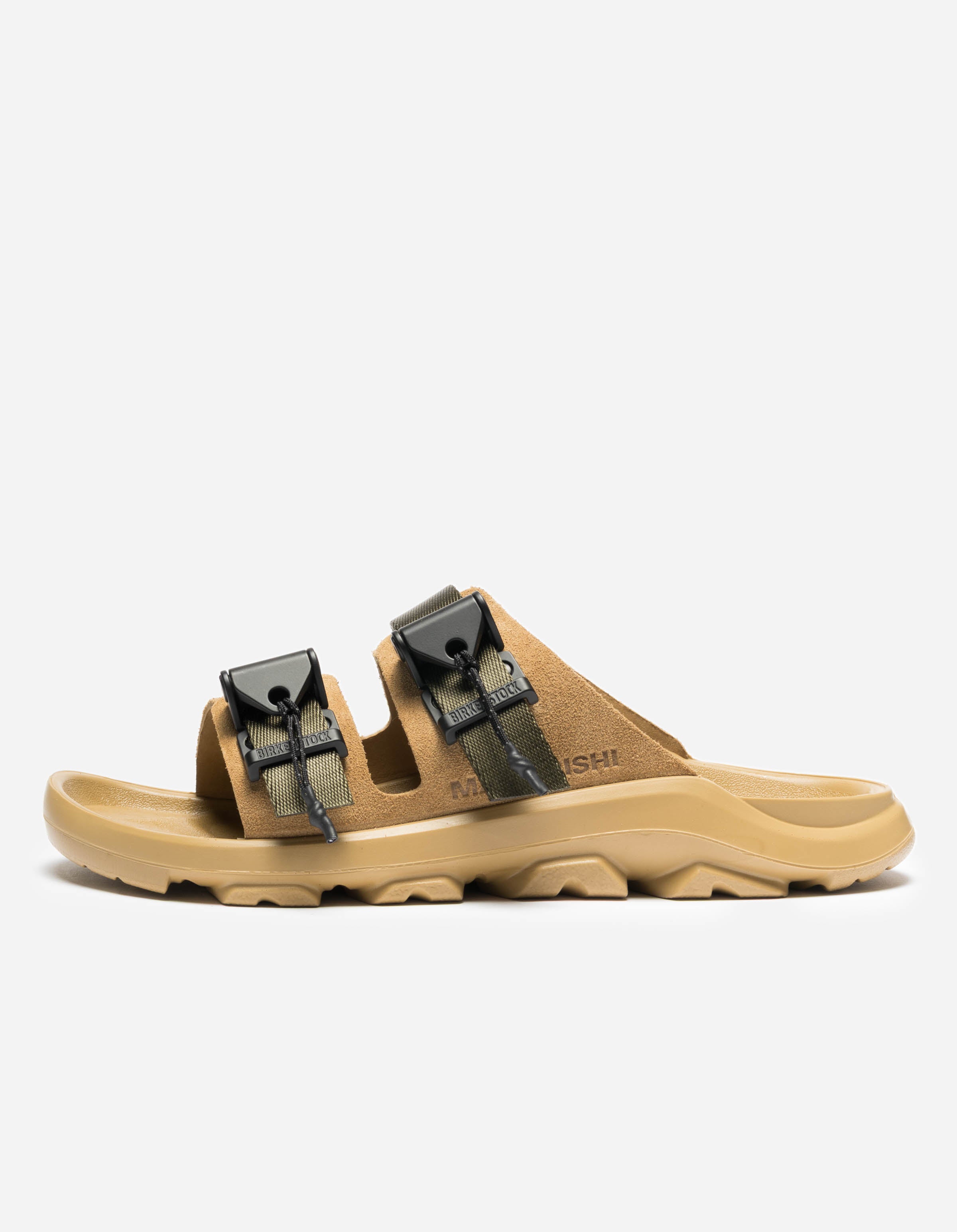 Birkenstock Maharishi Mogami Terra Tech Pack Sandals - Olive Green Outdoor Adventure & Casual Walking Sandals for Men & Women - Perfect for Hiking, Travel & Everyday Wear