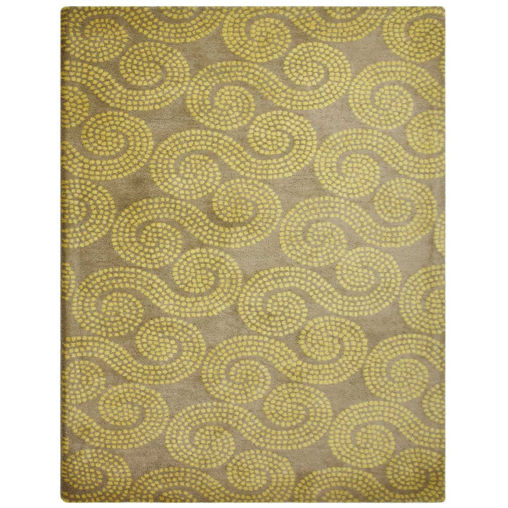 Hand Tufted Boho Chic Area Rug - Soft & Durable Wool Carpet for Living Room, Bedroom, Nursery - Non-Slip Backing, Easy to Clean - Perfect for Home Decor & Cozy Spaces