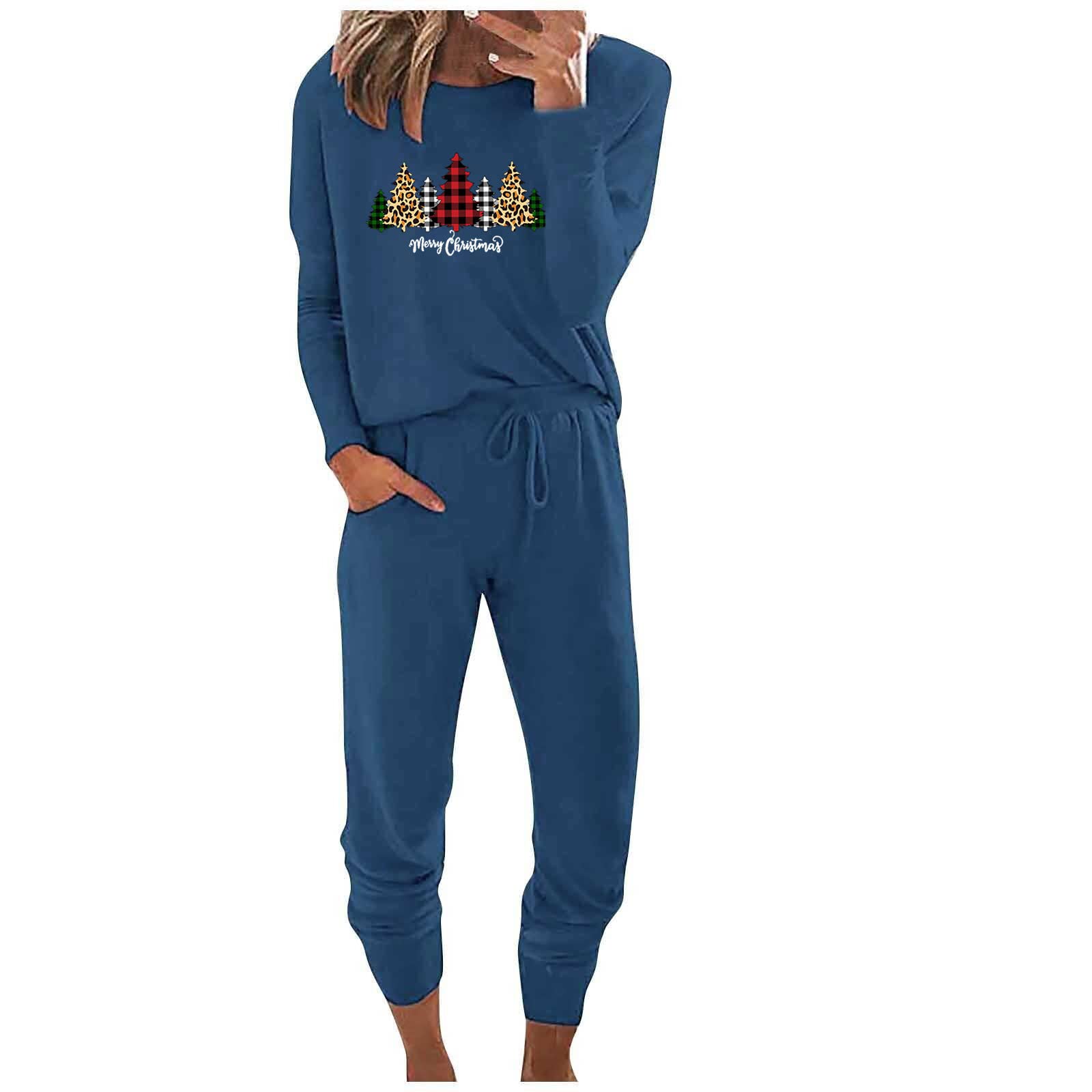 Women's V-Neck Waffle Knit Lounge Set with Long Sleeve Top & Pants - Soft Jogger Outfit with Pockets | Cozy Home Wear, Casual Outing & Travel Loungewear