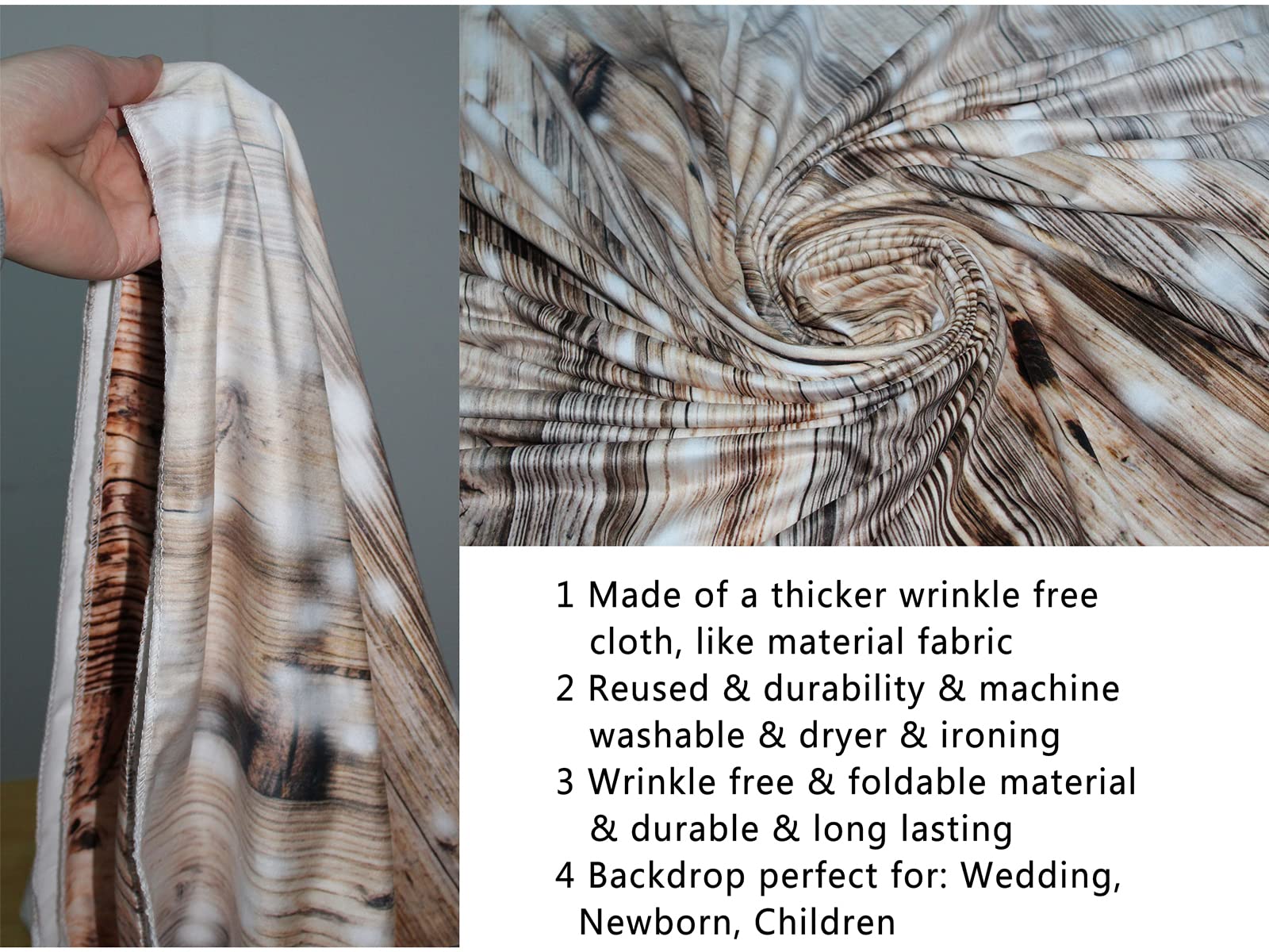 Professional 5x3ft Microfiber Photography Backdrop - Shining Spot Studio Background for Portrait, Product & Party Photography | Perfect for Photoshoots, Events & Home Decor