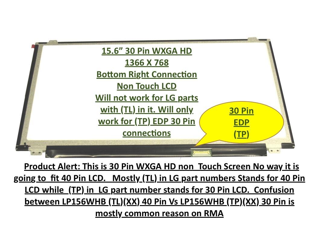 Samsung LTN156AT37-L01 Replacement LCD Screen - 15.6