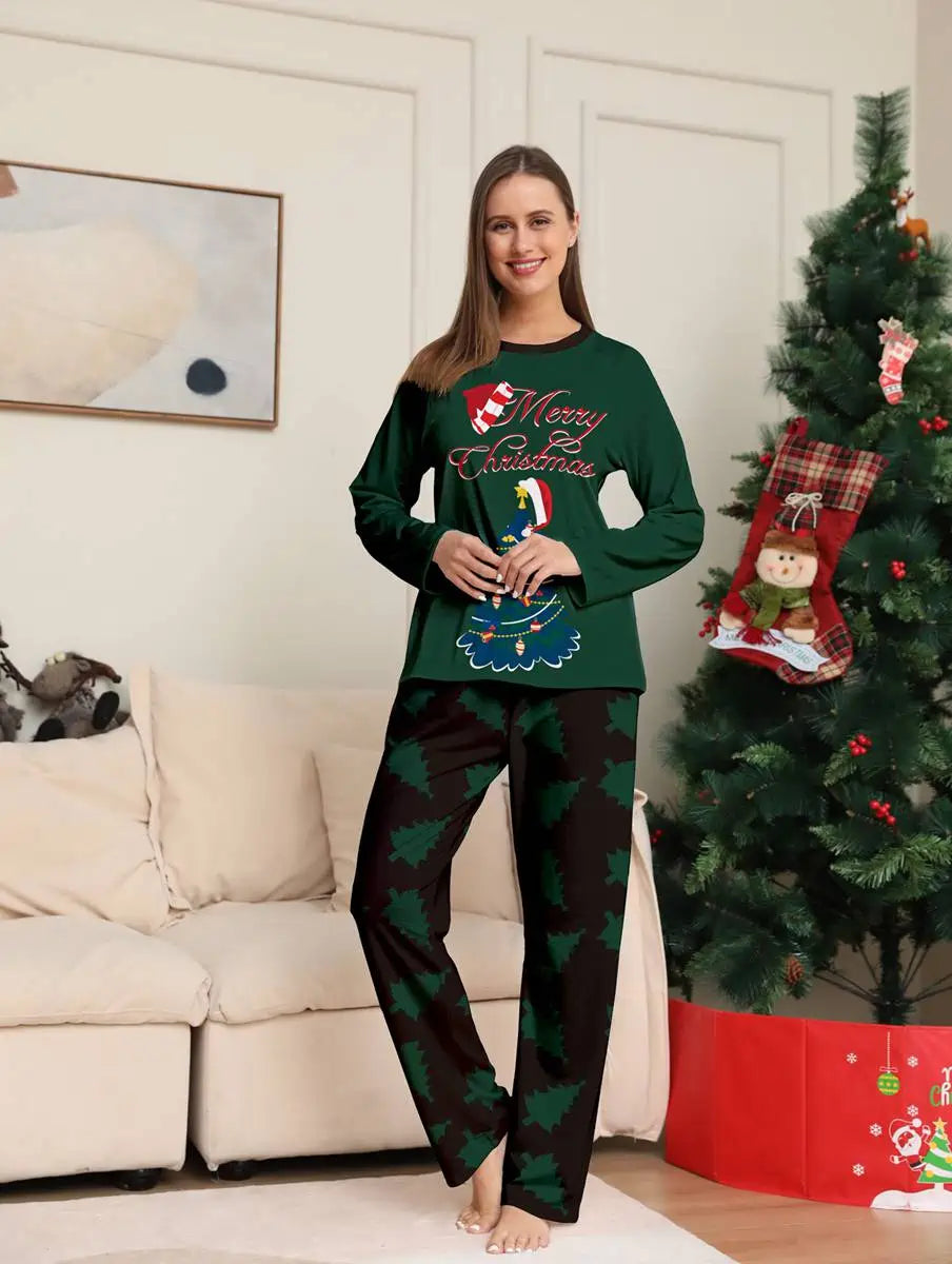 Christmas Matching Family Pajamas Set - Cozy Holiday Pjs for Christmas Tree Photos & Festive Gatherings